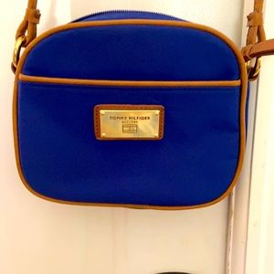 Tommy Hilfiger blue crossbody purse